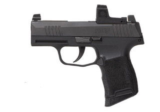 Sig Sauer P365 .380 ACP Handgun has a pre-installed Romeo Zero Elite red dot